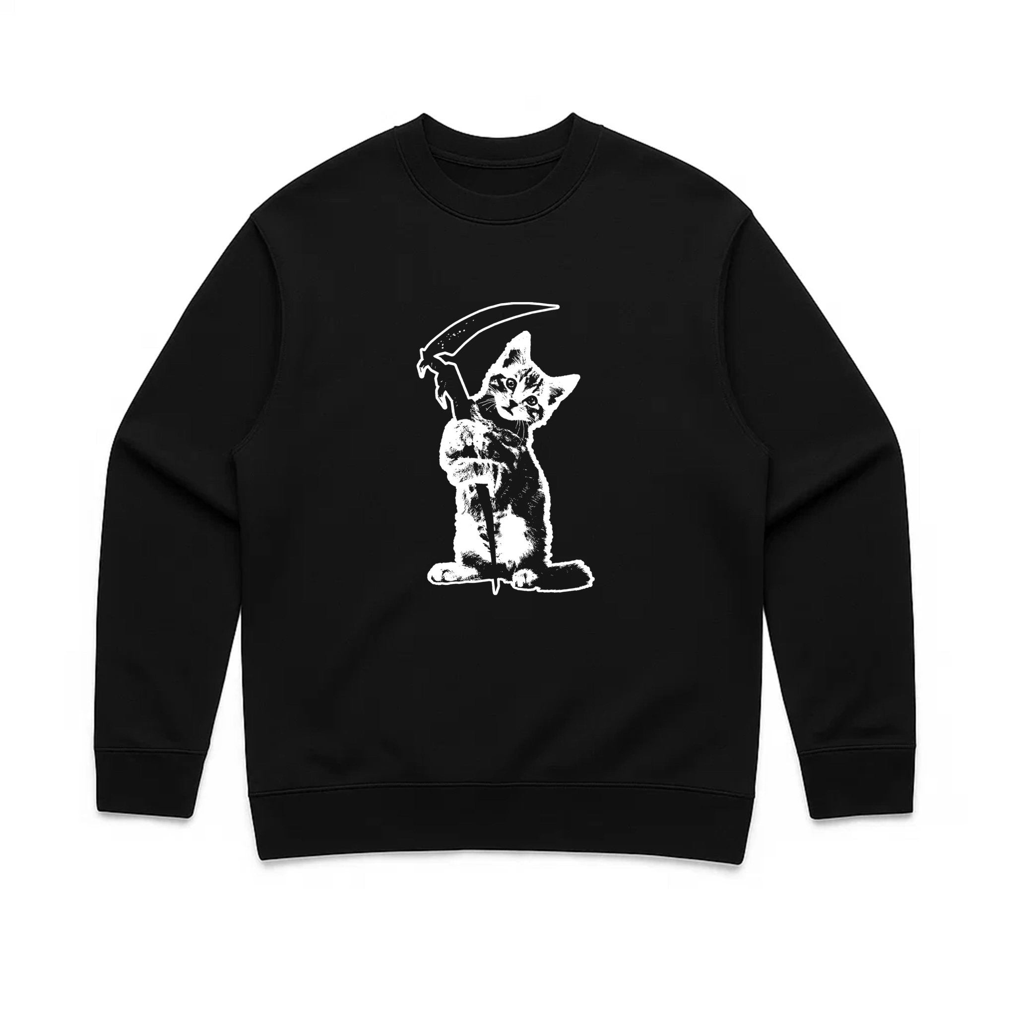 Unisex | Reaper Kitty | Crewneck Sweatshirt
