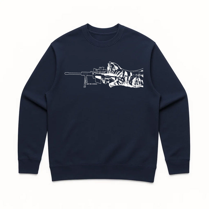 Load image into Gallery viewer, Unisex | Scout Snipurr | Crewneck Sweatshirt - Arm The Animals Clothing LLC
