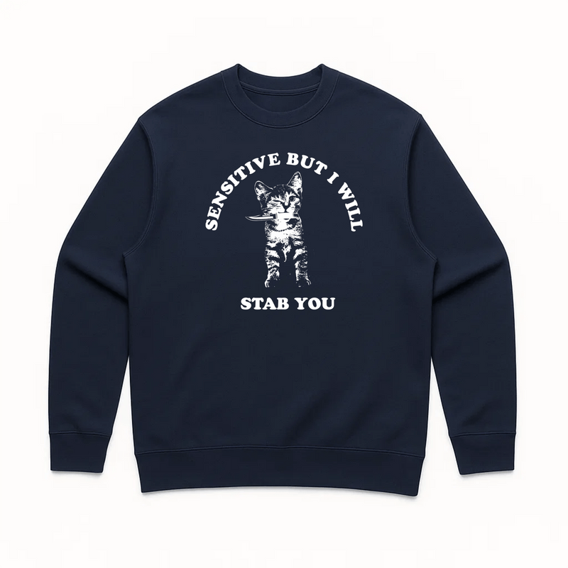 Load image into Gallery viewer, Unisex | Sensitive | Crewneck Sweatshirt - Arm The Animals Clothing LLC
