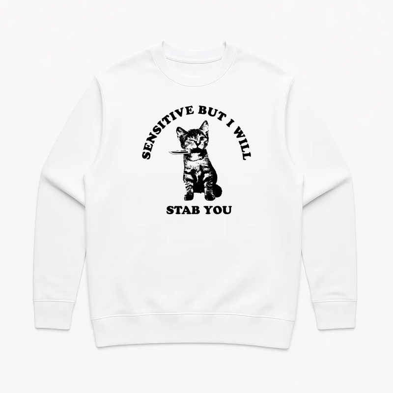 Load image into Gallery viewer, Unisex | Sensitive | Crewneck Sweatshirt - Arm The Animals Clothing LLC
