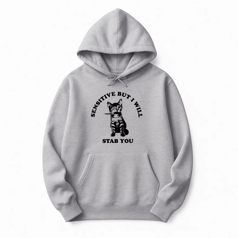 Load image into Gallery viewer, Unisex | Sensitive | Pullover Hoodie - Arm The Animals Clothing LLC
