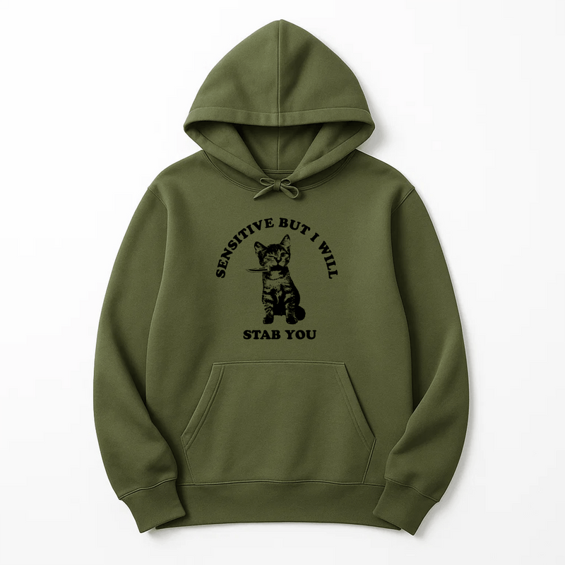 Load image into Gallery viewer, Unisex | Sensitive | Pullover Hoodie - Arm The Animals Clothing LLC
