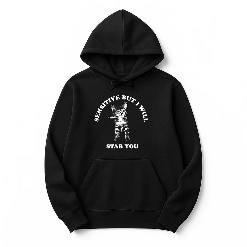 Load image into Gallery viewer, Unisex | Sensitive | Pullover Hoodie - Arm The Animals Clothing LLC

