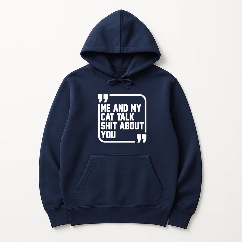 Load image into Gallery viewer, Unisex | Sh*t Talker - Cat | Hoodie - Arm The Animals Clothing LLC

