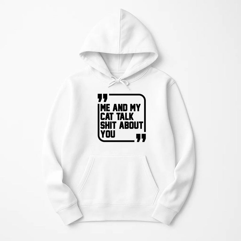 Load image into Gallery viewer, Unisex | Sh*t Talker - Cat | Hoodie - Arm The Animals Clothing LLC

