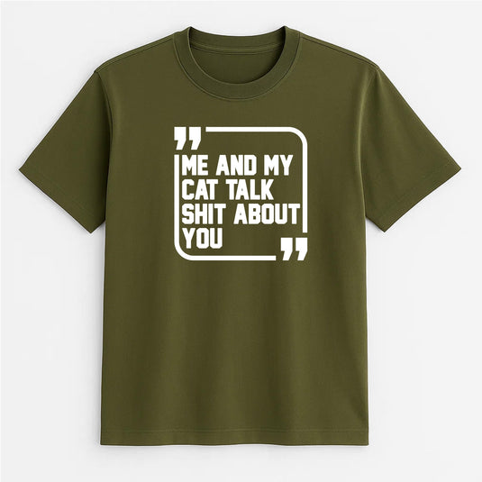 Unisex | Sh*t Talker - Cat | Tee - Arm The Animals Clothing LLC