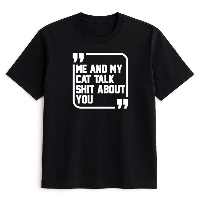 Unisex | Sh*t Talker - Cat | Tee - Arm The Animals Clothing LLC