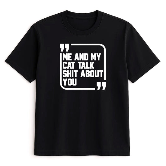 Unisex | Sh*t Talker - Cat | Tee - Arm The Animals Clothing LLC