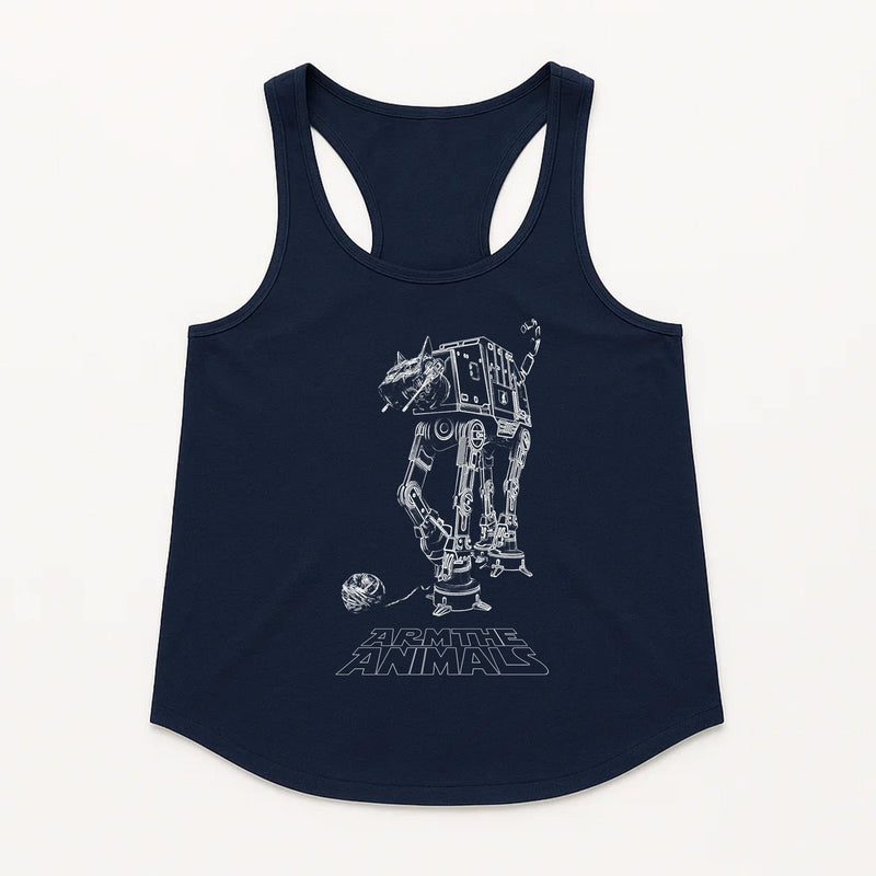 Load image into Gallery viewer, Women&#39;s | Cat - At | Tank Top - Arm The Animals Clothing LLC
