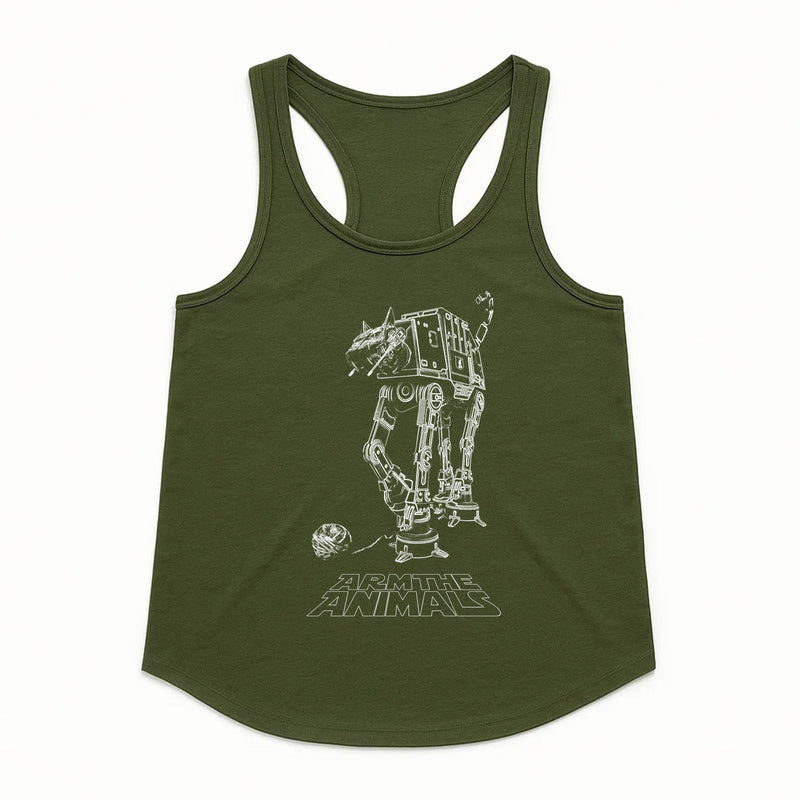 Load image into Gallery viewer, Women&#39;s | Cat - At | Tank Top - Arm The Animals Clothing LLC
