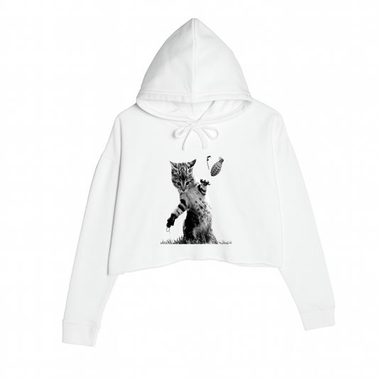 Women's | Catastrophe 2.0 | Crop Hoodie - Arm The Animals Clothing LLC
