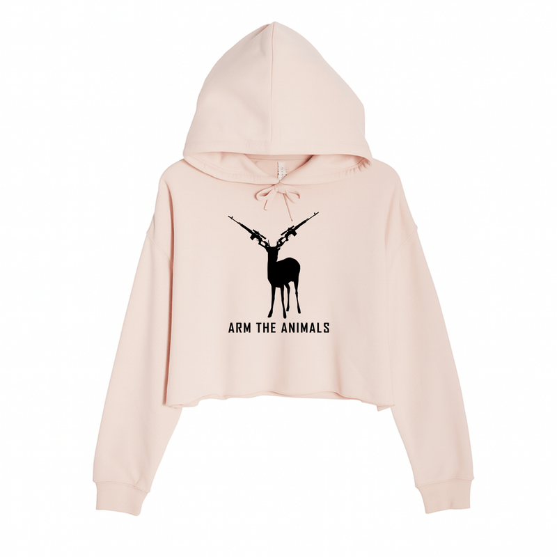 Load image into Gallery viewer, Women&#39;s | Dear Hunter | Crop Hoodie - Arm The Animals Clothing LLC
