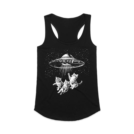 Women’s | Out Of This World Pussy 2 | Ideal Tank Top - Arm The Animals Clothing LLC