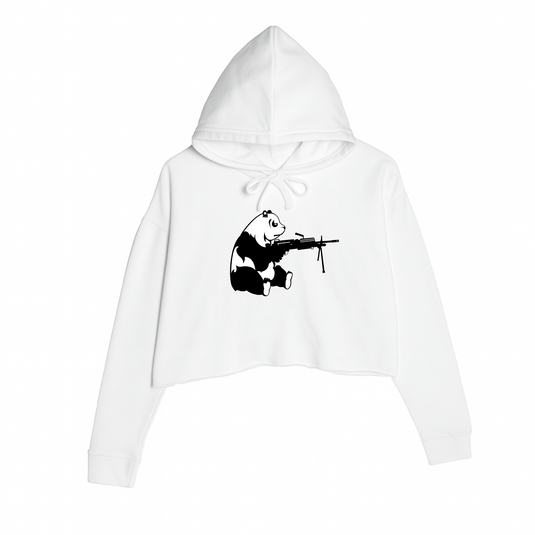 Women's | Pandemic | Crop Hoodie - Arm The Animals Clothing LLC