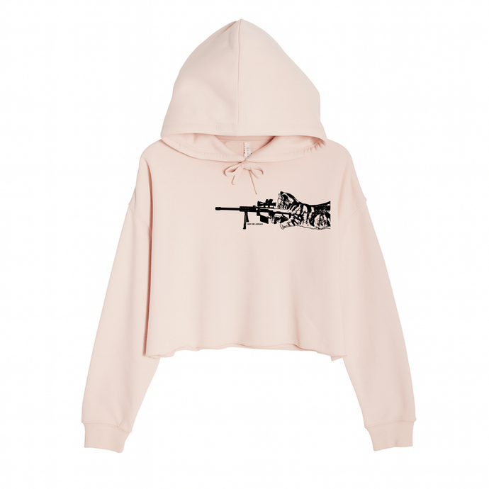 Women's | Scout Snipurr | Crop Hoodie - Arm The Animals Clothing LLC