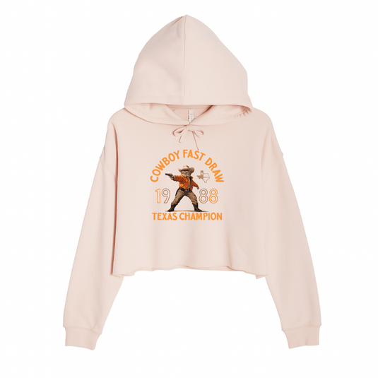Women's | Texas Standoff | Crop Hoodie - Arm The Animals Clothing LLC