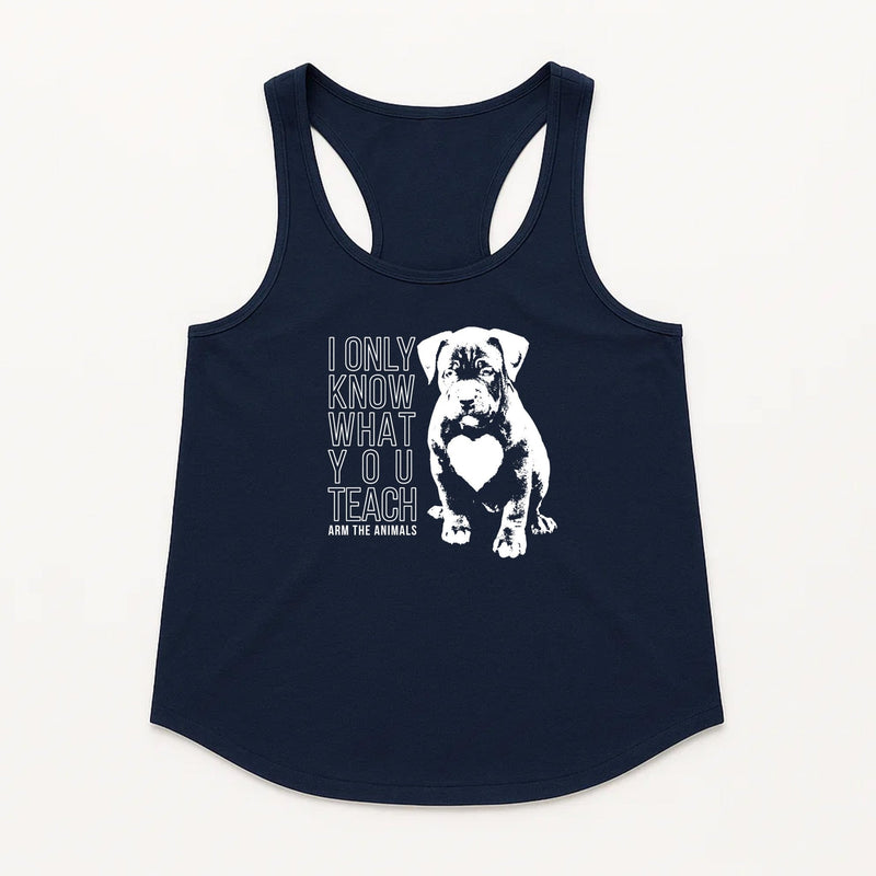 Load image into Gallery viewer, Women&#39;s | What You Teach | Tank Top - Arm The Animals Clothing LLC
