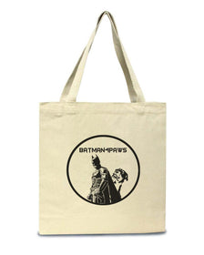 Accessories | Batman Circle Logo | Tote Bag - Arm The Animals Clothing Co.
