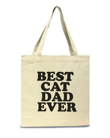 Accessories | Best Cat Dad Ever | Tote Bag - Arm The Animals Clothing LLC