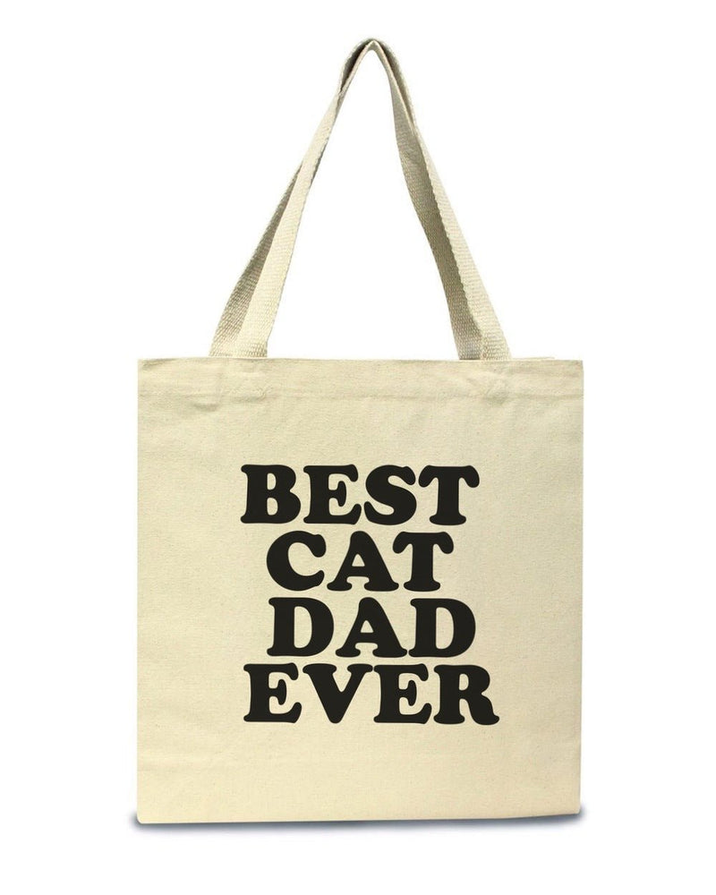 Load image into Gallery viewer, Accessories | Best Cat Dad Ever | Tote Bag - Arm The Animals Clothing LLC

