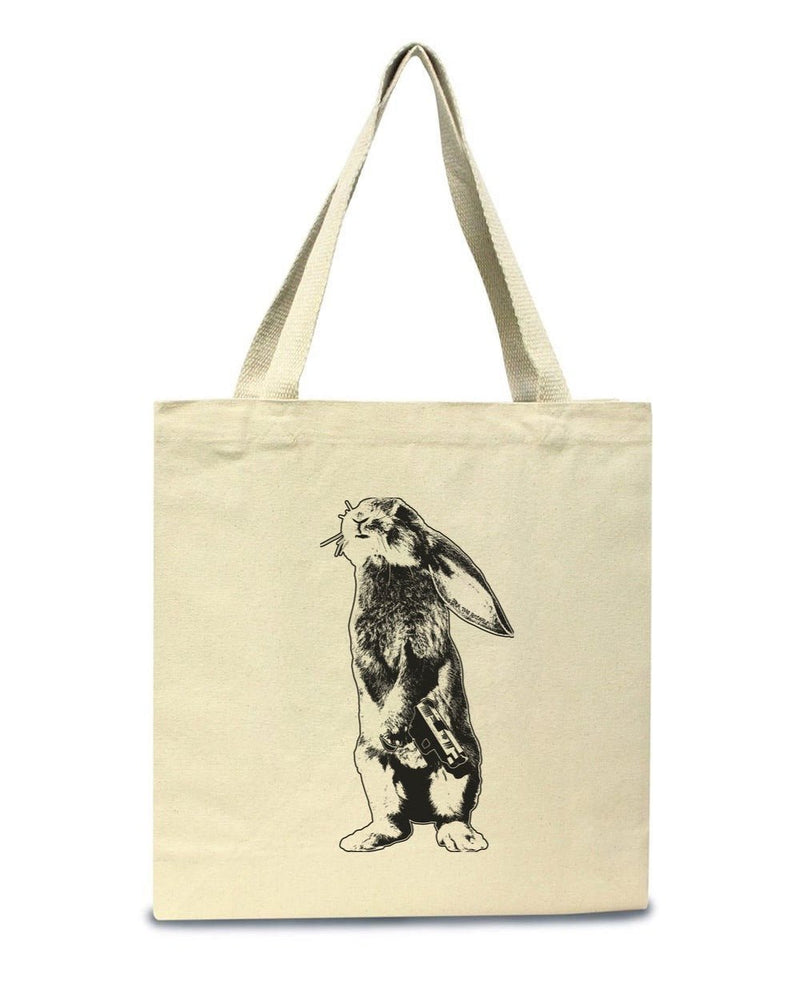Load image into Gallery viewer, Accessories | Bunshot | Tote Bag - Arm The Animals Clothing Co.
