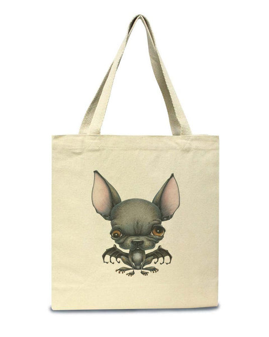 Accessories | French Batdog | Tote Bag - Arm The Animals Clothing Co.