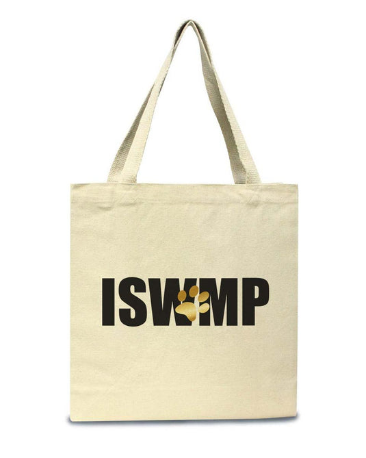 Accessories | ISWMP Logo | Tote Bag - Arm The Animals Clothing Co.