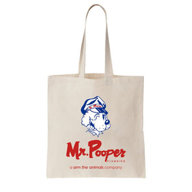 Accessories | Mr Pooper Plumbing (Dog) | Tote Bag - Arm The Animals Clothing LLC
