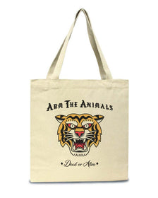 Accessories | Tattoo Tiger | Tote Bag - Arm The Animals Clothing Co.