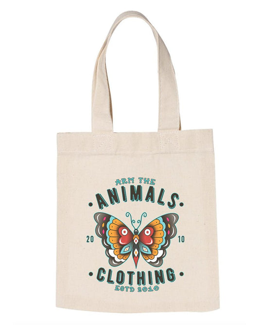 Accessories | Varsity Butterfly | Tote Bag - Arm The Animals Clothing Co.