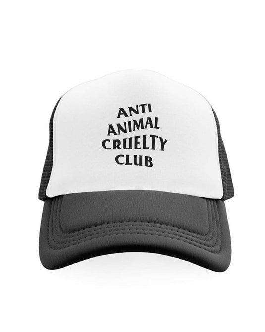 Accessory | Anti Animal Cruelty Club | Trucker Hat - Arm The Animals Clothing Co.
