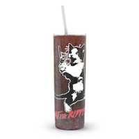 Accessory | Cat the Ripper | Skinny Tumbler - Arm The Animals Clothing Co.
