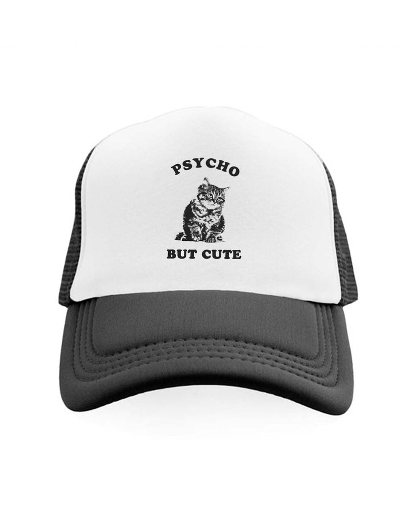 Load image into Gallery viewer, Accessory | Cute But Psycho | Trucker Hat - Arm The Animals Clothing Co.
