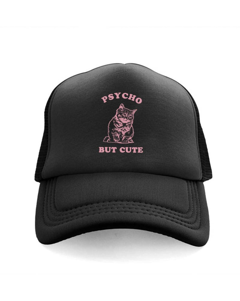 Load image into Gallery viewer, Accessory | Cute But Psycho | Trucker Hat - Arm The Animals Clothing Co.
