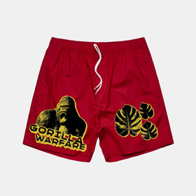 Beastly | Gorilla Warfare | Nylon Shorts - Arm The Animals Clothing Co.