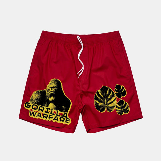 Beastly | Gorilla Warfare | Nylon Shorts - Arm The Animals Clothing Co.
