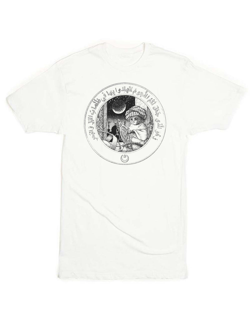 Load image into Gallery viewer, Unisex | Little Muslim Astronomer Cat | Crew
