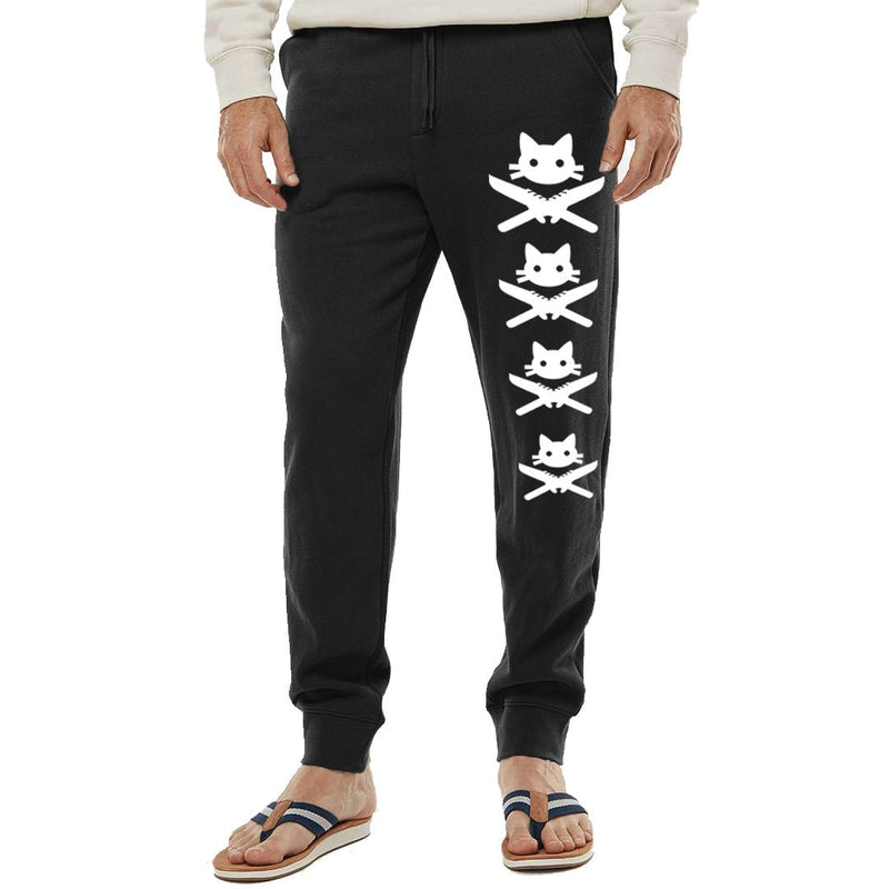 Load image into Gallery viewer, Men&#39;s | 9 Lives | Sweatpants - Arm The Animals Clothing Co.
