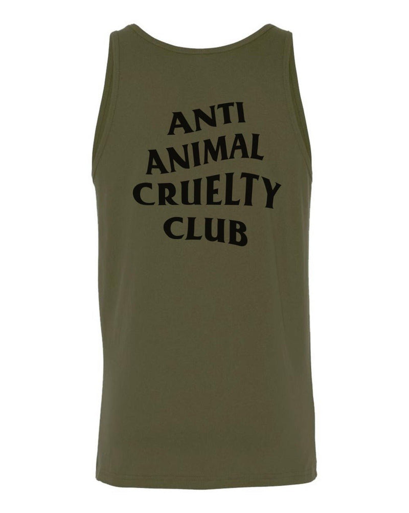 Load image into Gallery viewer, Men&#39;s | Anti Animal Cruelty Club | Tank Top - Arm The Animals Clothing Co.
