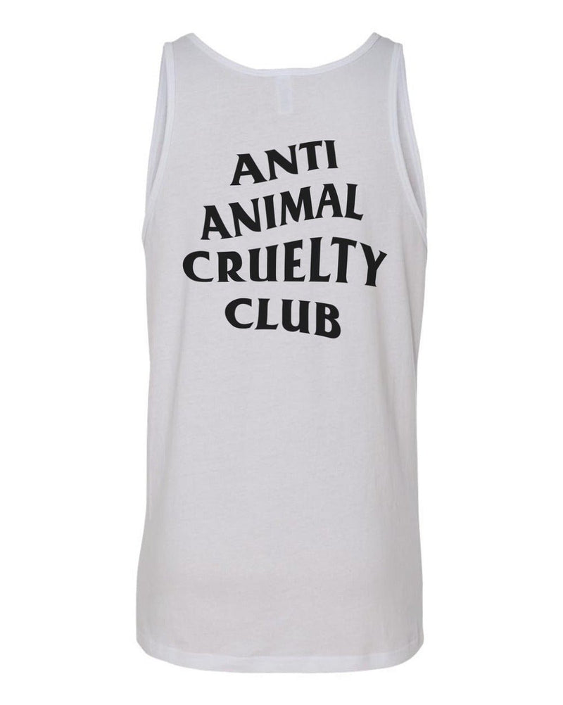 Load image into Gallery viewer, Men&#39;s | Anti Animal Cruelty Club | Tank Top - Arm The Animals Clothing Co.
