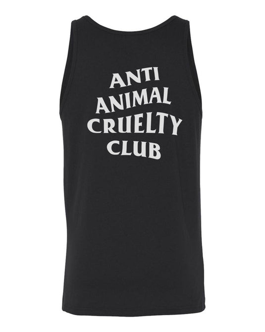 Men's | Anti Animal Cruelty Club | Tank Top - Arm The Animals Clothing Co.