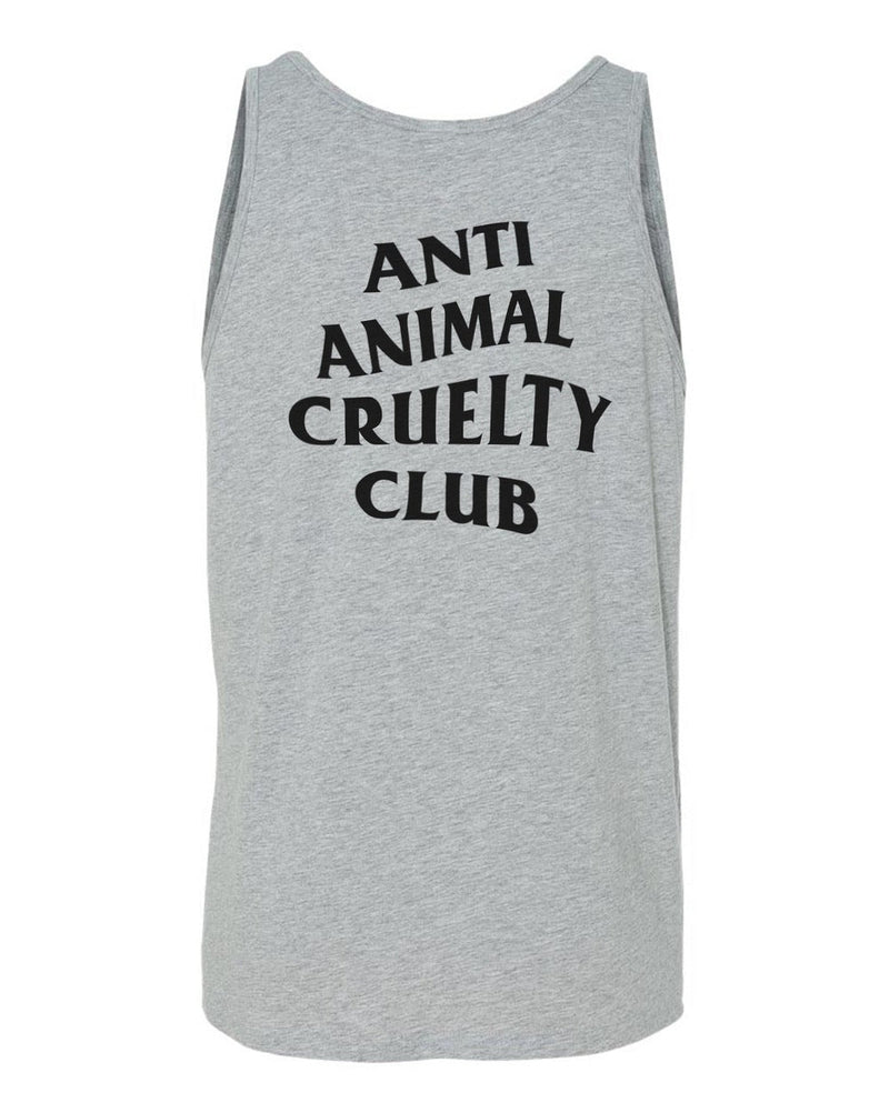 Load image into Gallery viewer, Men&#39;s | Anti Animal Cruelty Club | Tank Top - Arm The Animals Clothing Co.

