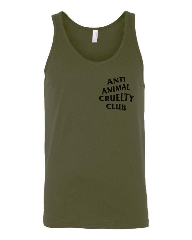 Load image into Gallery viewer, Men&#39;s | Anti Animal Cruelty Club | Tank Top - Arm The Animals Clothing Co.
