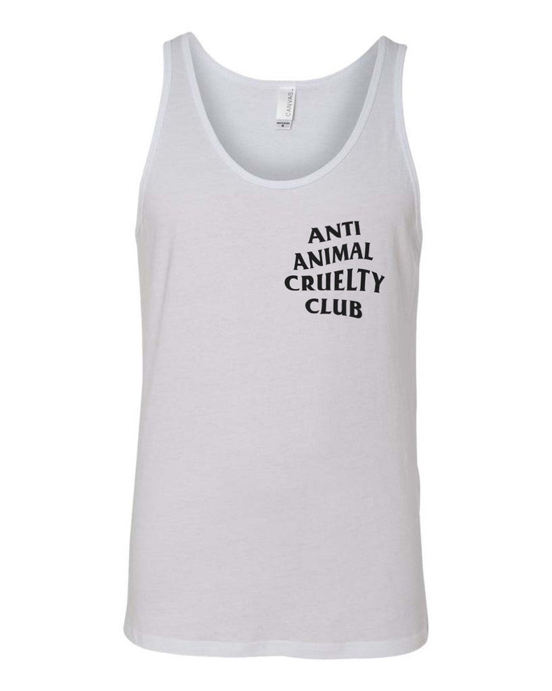Load image into Gallery viewer, Men&#39;s | Anti Animal Cruelty Club | Tank Top - Arm The Animals Clothing Co.

