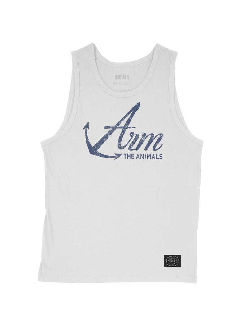 Load image into Gallery viewer, Men&#39;s | Armed Anchor | Tank Top - Arm The Animals Clothing Co.
