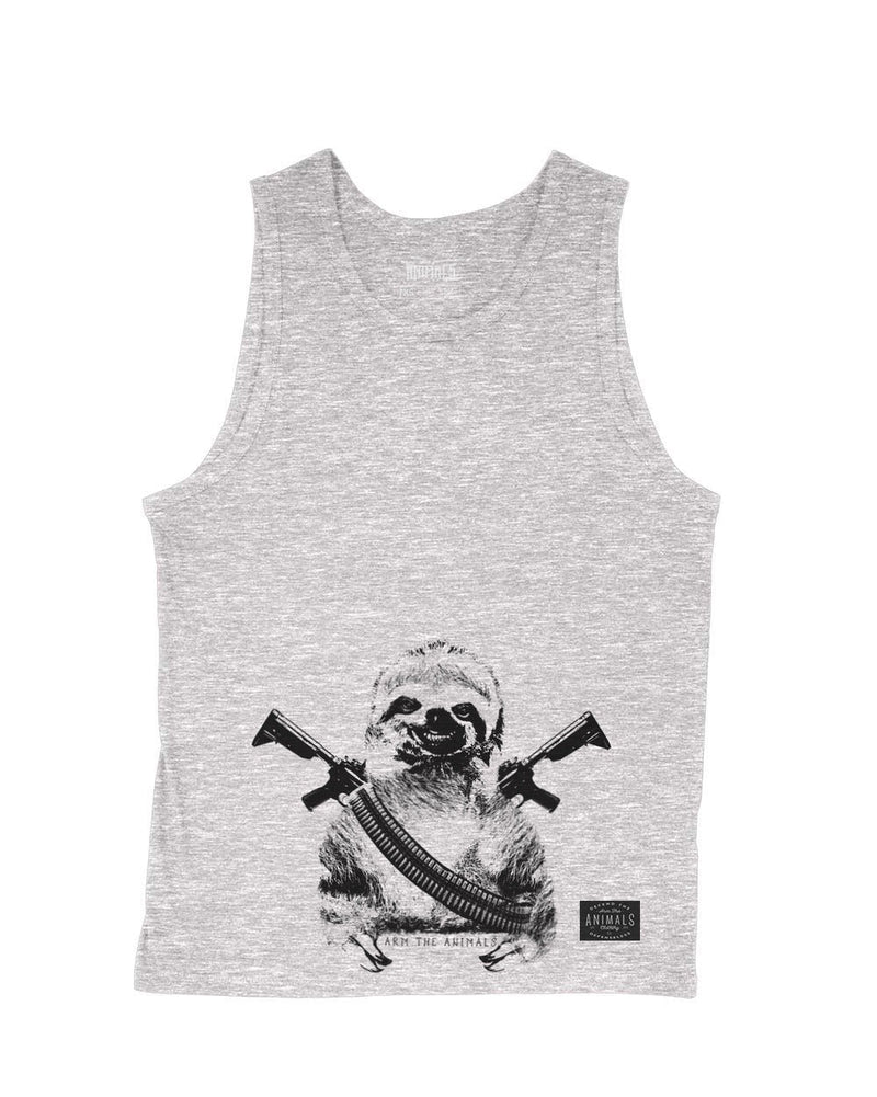 Load image into Gallery viewer, Men&#39;s | Artillery Sloth | Tank Top - Arm The Animals Clothing Co.
