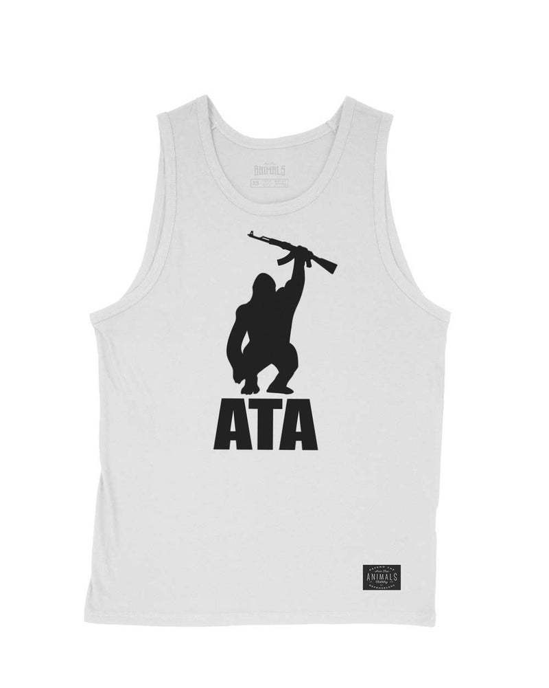 Load image into Gallery viewer, Men&#39;s | ATA Gorilla Logo | Tank Top - Arm The Animals Clothing Co.
