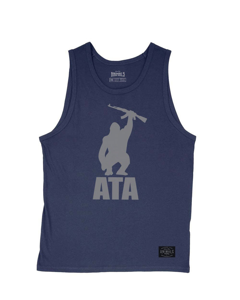 Load image into Gallery viewer, Men&#39;s | ATA Gorilla Logo | Tank Top - Arm The Animals Clothing Co.
