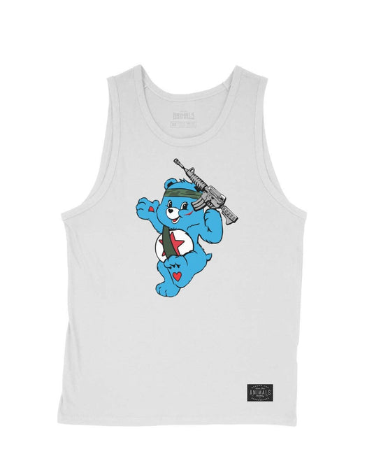 Men's | Bambo First Blood | Tank Top - Arm The Animals Clothing Co.