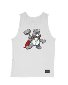 Men's | Bear Of Thunder | Tank Top - Arm The Animals Clothing Co.